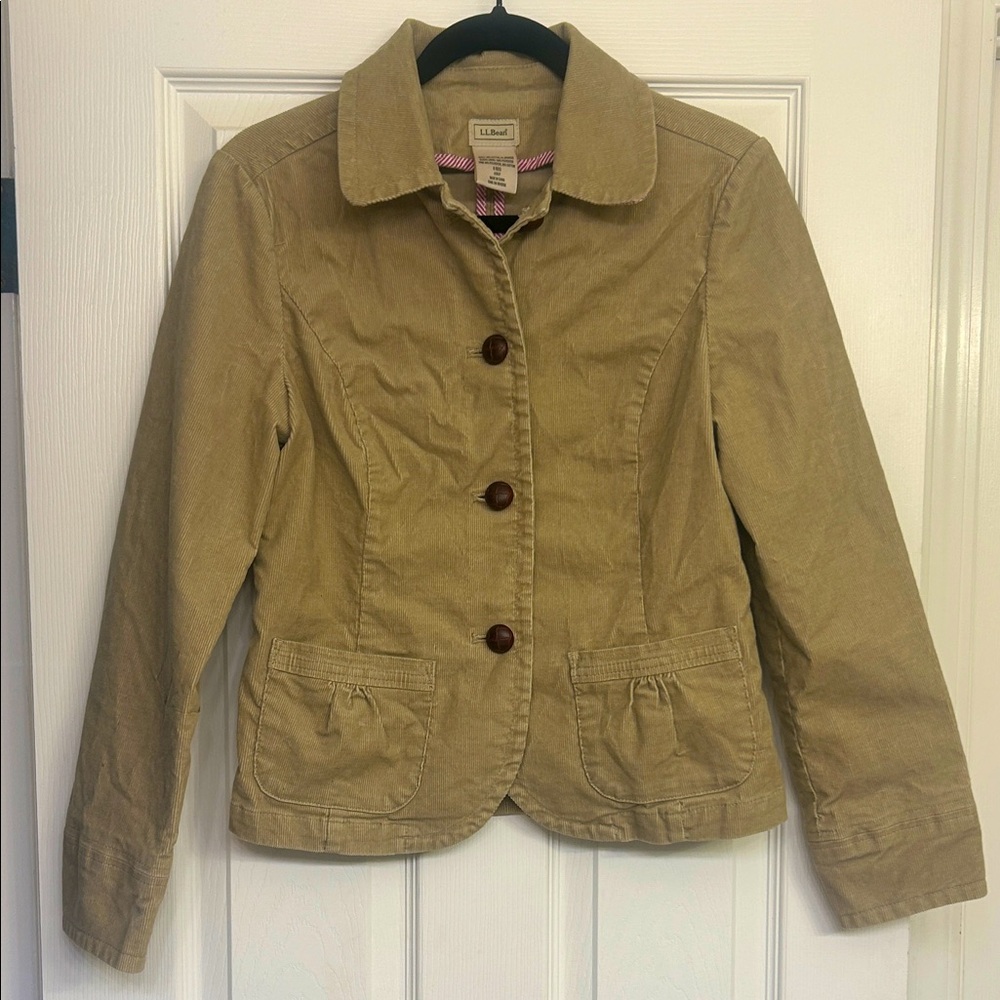 LL Bean vintage corduroy blazer